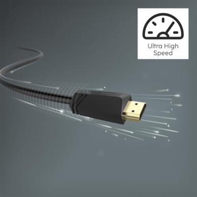 Hama High speed HDMI-kabel, connector - connector, 4K, ethernet, verguld 7,5 m HDMI kabel
