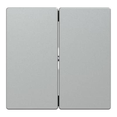 Merten 433560 Wisselschakelaar Afdekking System M Aluminium 1 stuk(s)