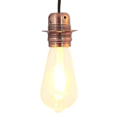VidaXL Lamphouders 2 st rood brons e27 VidaXL Lamphouders 2 st rood brons e27
