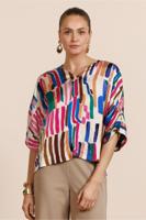 Studio Anneloes Madison Spot Top 13807 T-shirt Korte Mouw 9997 Multi Color - thumbnail