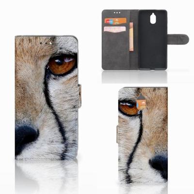 Nokia 3.1 (2018) | Telefoonhoesje | Met pasjeshouder | Cheetah
