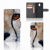Nokia 3.1 (2018) | Telefoonhoesje | Met pasjeshouder | Cheetah - thumbnail