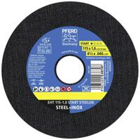 PFERD TOOLS EHT 115-1,0 START (10) 69121067 Doorslijpschijfset 115 mm 10 stuk(s) RVS, Staal - thumbnail