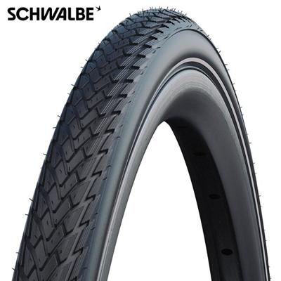 Schwalbe Buitenband 28-0.90 (23-622) marathon performance zwart refelectie