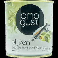 Olijven gevuld met ansjovis bij Jumbo - thumbnail