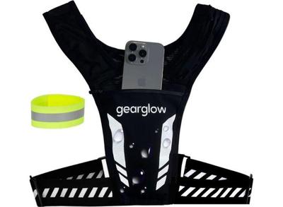 Jonska Waterdicht Reflecterend Hardloopvest met Telefoonhouder