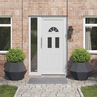 VidaXL Plantenbak 2 pcs antraciet 75 x 75 x 60 cm staal - thumbnail