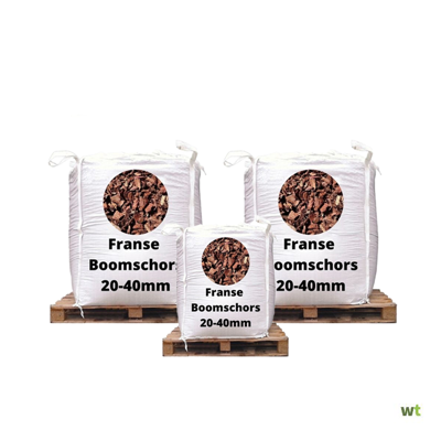 Franse boomschors 20-40mm 5m3 bigbag Warentuin Collection - Warentuin collection Franse boomschors 20-40mm 5m3 bigbag Warentuin Collection - Warentuin collection