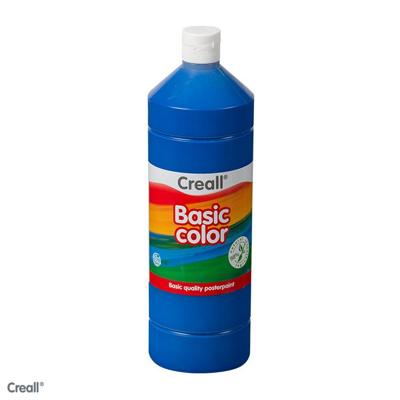 Plakkaatverf Creall basic donkerblauw 500ml