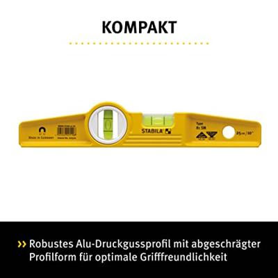 STABILA Type 81 SM torpedo waterpas magnetisch - 02510 - thumbnail