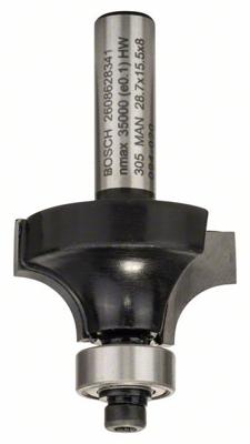 Bosch Accessoires Afrondprofielfrezen 8 mm, R1 8 mm, L 15,5 mm, G 53 mm 1st - 2608628341 Bosch Accessoires Afrondprofielfrezen 8 mm, R1 8 mm, L 15,5 mm, G 53 mm 1st - 2608628341