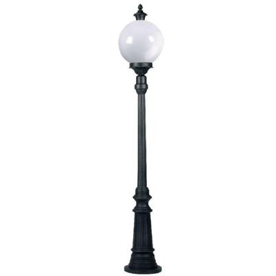 KS Verlichting Staande bollampMadeira 144cm met 25cm bol - antraciet - 7150