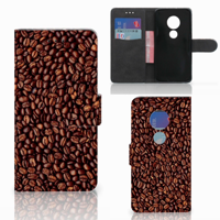 Motorola Moto G7 Play Book Cover Koffiebonen - thumbnail