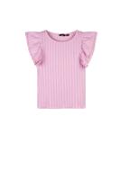 NoBell zomer top meisjes - jersey, ruffels - sweet 16 - Kiss - thumbnail