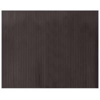 VidaXL Vloerkleed rechthoekig 80x100 cm bamboe donkerbruin - thumbnail