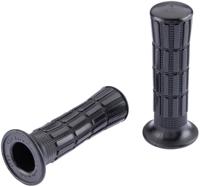 Domino rubber handvat "yamaha style". rubber grip 1496 bw 112mm closed - thumbnail