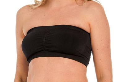 Magic bandeau BH - Naadloze Bandeau Top - Met vulling - Uitneembare pads - Wit, zwart, beige - M - M - M - M - M - M - M - M - M - M - M -