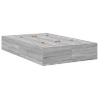 Bedframe Grijs sonoma 190 x 120 x 31.5 cm Bewerkt hout - thumbnail