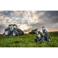 Rolly Toys traptractor RollyFarmtrac Deutz Agrotron Warrior zwart - thumbnail