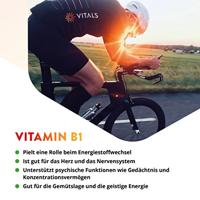 Vitals Vitamine B1 100mg Capsules - thumbnail
