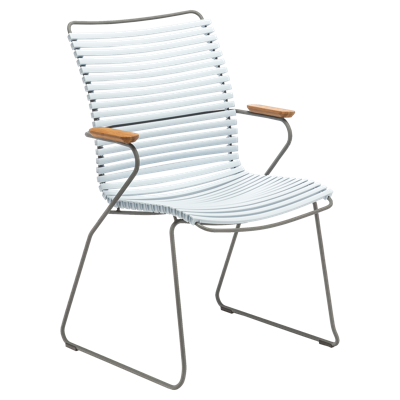 Houe Click Dining Tall tuinstoel Dusty Light Blue