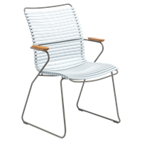 Houe Click Dining Tall tuinstoel Dusty Light Blue - thumbnail