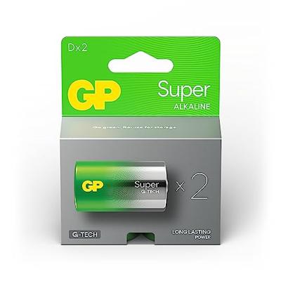 GP Super D batterij (mono) Alkaline 1.5 V 2 stuk(s)
