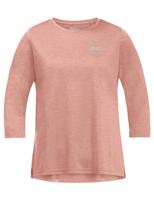 Jack wolfskin Crosstrail 3/4 T-Shirt Dames Rose Dawn S - thumbnail