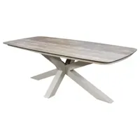 Valerio Tafel 220 x 100 cm Taupe PRE-ORDER - thumbnail