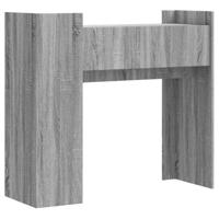 Wandtafel 100x35x90 cm bewerkt hout grijs sonoma eikenkleurig - thumbnail