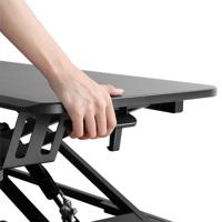 LogiLink EO0033 Zit-sta-verhoger Hoogte: 100 tot 505 mm Zwart - thumbnail