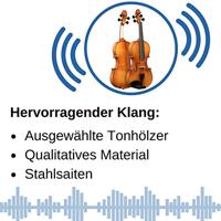 Cascha HH 2133 viool set 3/4 - thumbnail