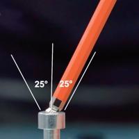 Wiha 369080F Stiftsleutel Zeskantkogelkop met oplichtende kleuren 8.0 mm x 206 mm - 41901 - thumbnail