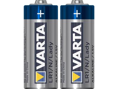 Varta ALKALINE Spec..LR1/N/Lady Bli2 N batterij (lady) Alkaline 850 mAh 1.5 V 2 stuk(s)