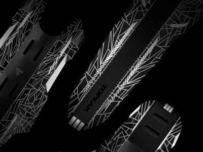 Topeak D-Flash FS Voorspatbord - Zwart