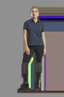 Tenson TXlite Melange Polo - thumbnail