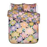 Essenza Covers & Co Flower fling Dekbedovertrek Black 240x200/220 - thumbnail