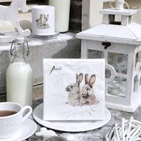 Ambiente Servetten 33cm Winter Morning - thumbnail