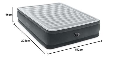 Intex comfort plush elevated luchtbed - tweepersoons