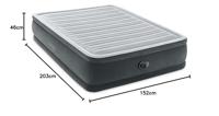 Intex 64414ND QUEEN COMFORT-PLUSH AIRBED Luchtbed (l x b x h) 203 x 152 x 46 cm Grijs - thumbnail