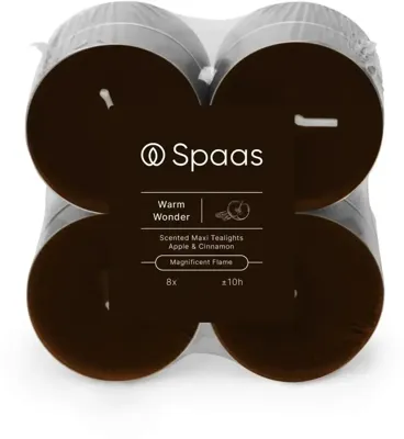 Spaas Clearlights Geurtheelichtjes Warm Wonder 8st