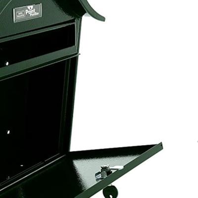 Burg Wächter HOLIDAY 5842 GR Burg-Wächter Brievenbus Plaatstaal Groen Sleutelslot