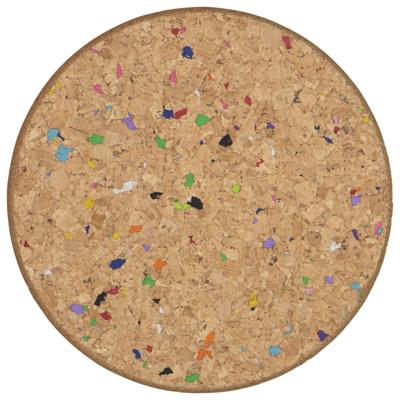 HEMA Onderzetter theepot Ø 18 cm kurk recycled terrazzo (multicolor)