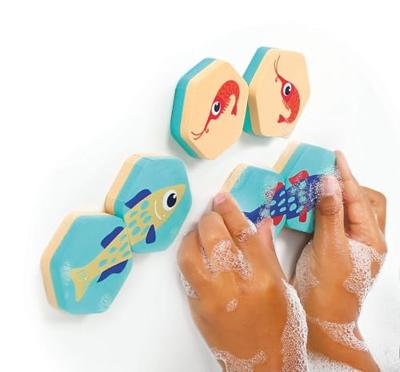 Memory badpuzzel - LUDI blauw Memory badpuzzel - LUDI blauw