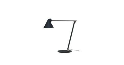 Louis Poulsen NJP Tafellamp met voet - 2700K - Zwart