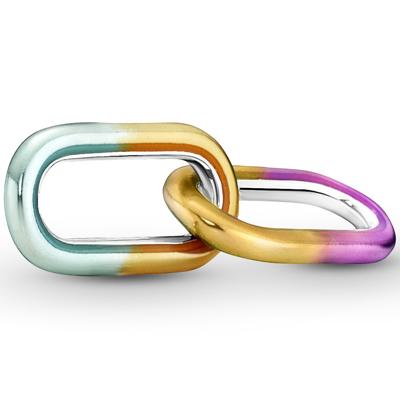 Pandora Me 791904C01 Links Styling Tie-Dye Double zilver-emaille