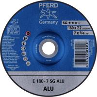 PFERD TOOLS 62217622 E 180-7 SG ALU Afbraamschijf gebogen Diameter 180 mm Boordiameter 22.23 mm Aluminium, Non-ferrometaal 10 stuk(s) - thumbnail