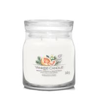 Yankee Candle white spruce & grapefruit signature medium jar - thumbnail