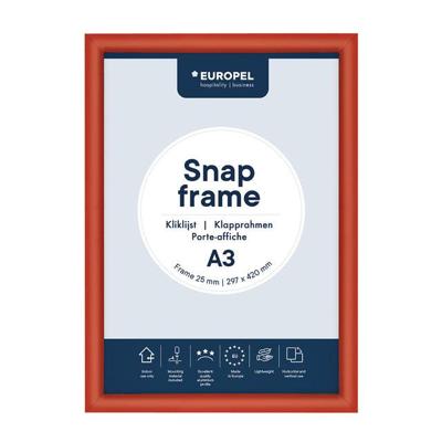 Kliklijst europel a3 25mm rood Kliklijst europel a3 25mm rood