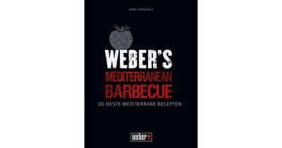 Weber BBQ Boek Weber's Kookboek Mediterranean Barbecue Purviance Nederlands Kookboek